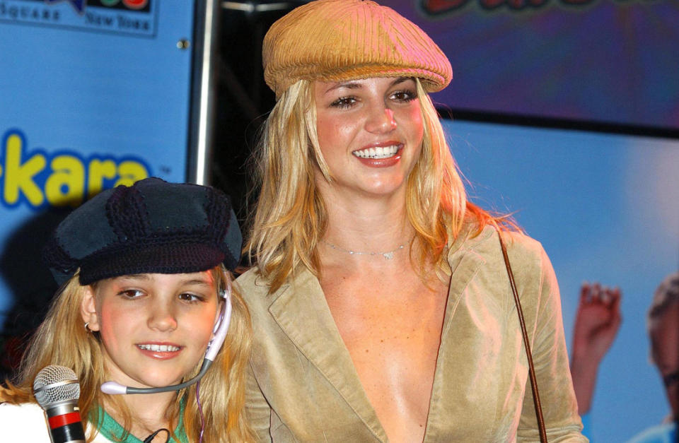 Avec Britney Spears en 2002