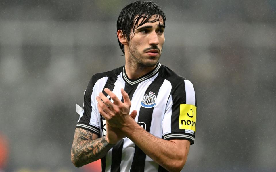 Sandro Tonali – Sandro Tonali charged with 50 betting offences while at Newcastle