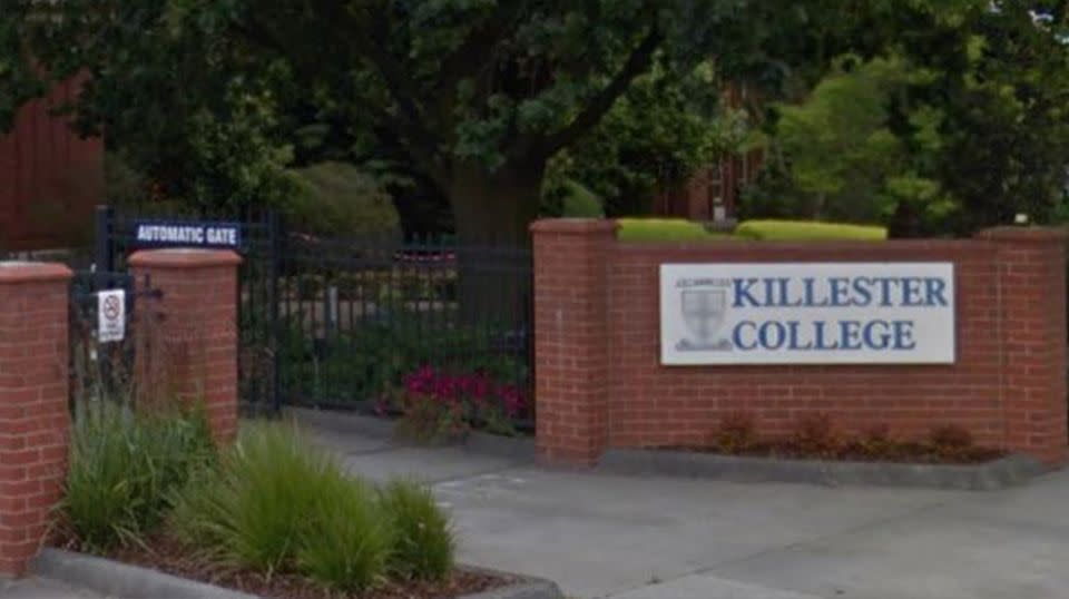 The principal of Killester College has condemned the attack, but said early reports of 50 students were exaggerated. Source: Facebook