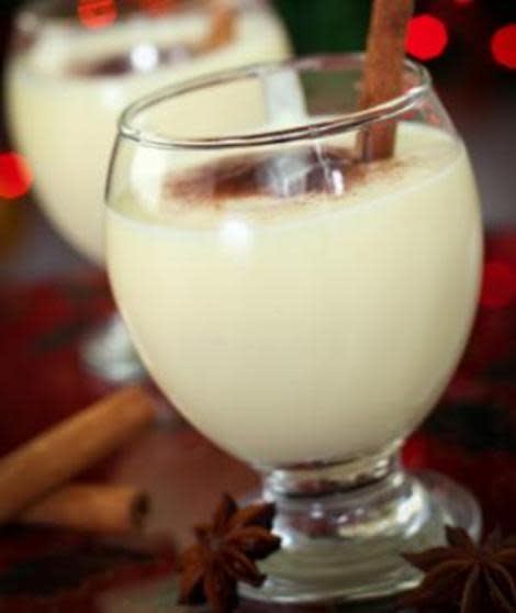 Healthy eggnog