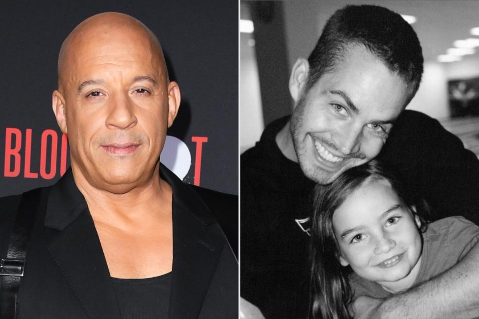 Vin Diesel, Paul Walker, Meadow Walker