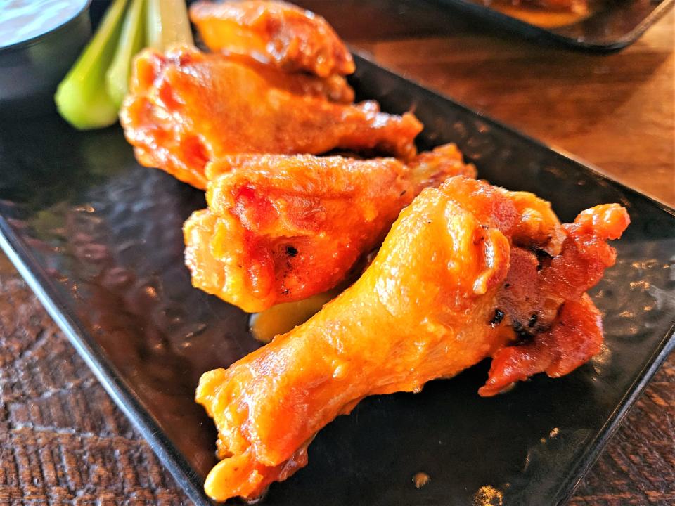 House Buffalo Wings at Food + Beer's Bradenton location (4808 14th St. W.) photographed July 18, 2023.