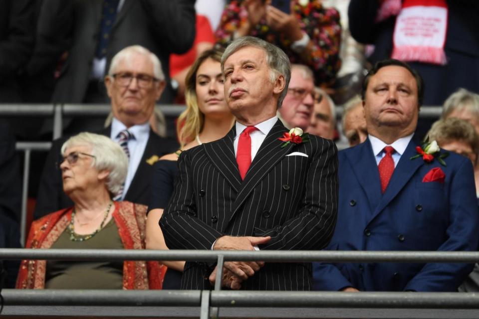 Arsenal owner Stan Kroenke moved his NFL franchise to Los Angeles