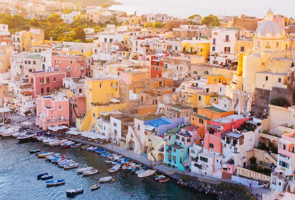 <p>Also off the coast of Naples, Ischia is the Amalfi destination for you if you want to experience an Italian island without <em>quite </em>as many hoards of people as Capri. It's a favorite for its unpretentious personality, beautiful ancient castles, and of course, that world famous spaghetti. </p>