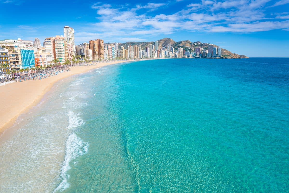 Benidorm Levante Beach in Alicante  (Travel Republic)