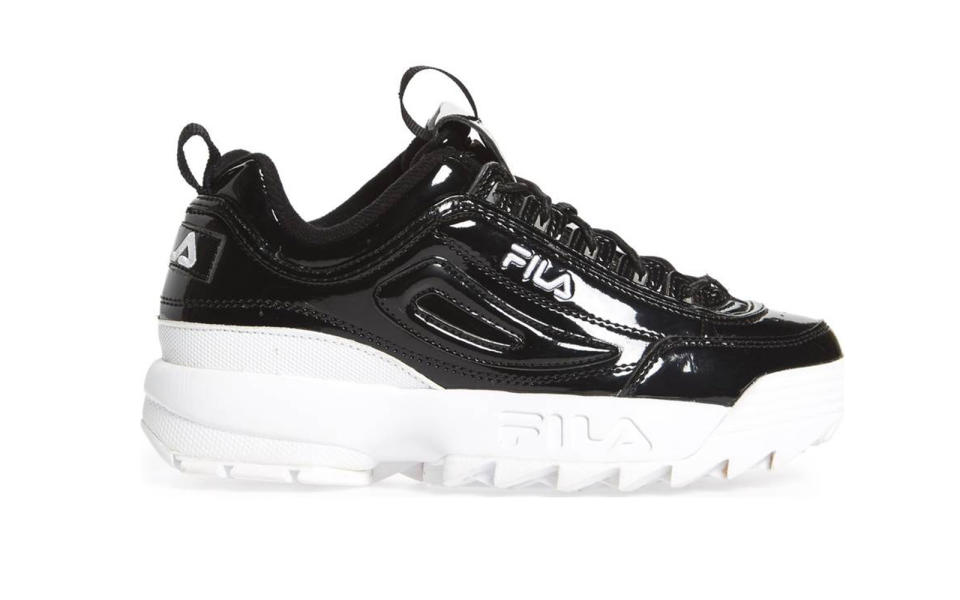 FILA Disruptor II Premium Patent Sneaker