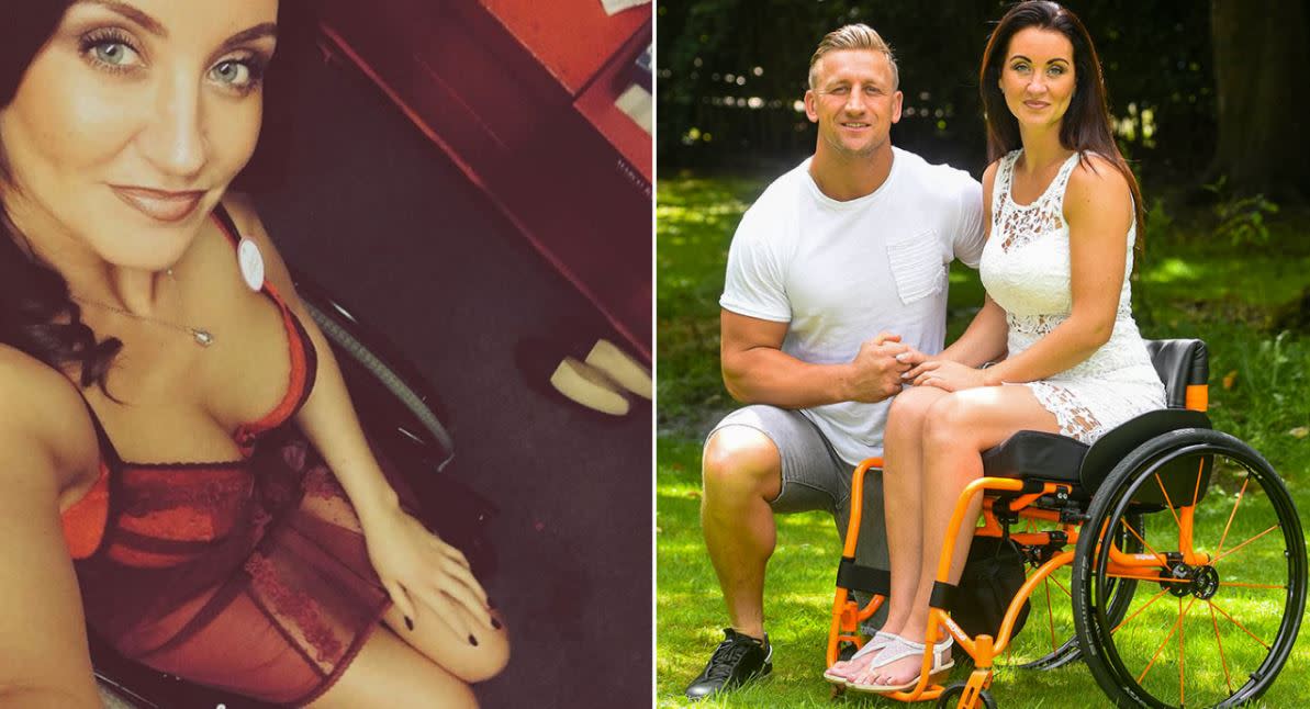 Riona has found love again with her personal trainer, Keith (Caters)