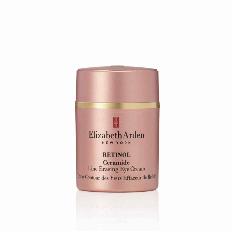 <p><a href="https://go.redirectingat.com?id=74968X1596630&url=https%3A%2F%2Fwww.elizabetharden.com%2Fskincare%2Fceramide%2Fretinol-ceramide-line-erasing-eye-cream-1001A0126296.html%3Fcgid%3Dceramide&sref=https%3A%2F%2Fwww.harpersbazaar.com%2Fbeauty%2Fskin-care%2Fg28339109%2Fretinol-eye-cream%2F" rel="nofollow noopener" target="_blank" data-ylk="slk:Shop Now;elm:context_link;itc:0;sec:content-canvas" class="link ">Shop Now</a></p><p>Retinol Ceramide Line Erasing Eye Cream</p><p>elizabetharden.com</p><p>$69.00</p><span class="copyright">Elizabeth Arden</span>