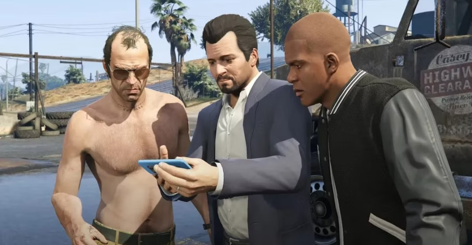Rockstar《GTA5》大量資料遭洩漏，測試版結局三人死法原本更加殘酷