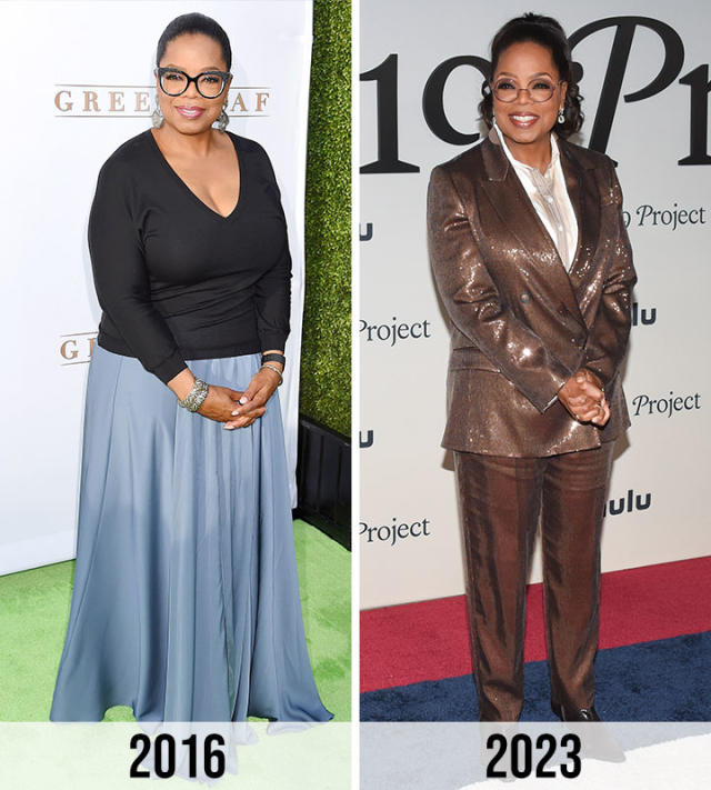 oprah winfrey weight loss before and after