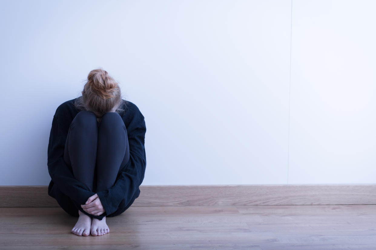 Stock picture of a woman feeling down. Today marks Blue Monday. (Getty Images)