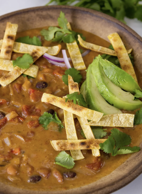 <p>Life Currents Blog</p><p>Grab some fresh avocados and get ready to be loving every spoonful. </p><p><strong>Get the Recipe: <a href="https://lifecurrentsblog.com/slow-cooker-cr-tortilla-soup/" rel="nofollow noopener" target="_blank" data-ylk="slk:Crock Pot Creamy Tortilla Soup;elm:context_link;itc:0;sec:content-canvas" class="link rapid-noclick-resp">Crock Pot Creamy Tortilla Soup</a></strong></p>