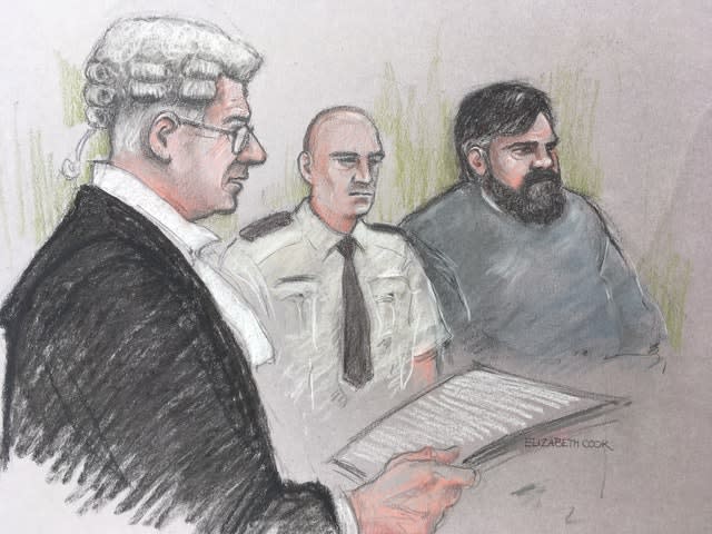 'Nick' was unmasked as Carl Beech (r) when reporting restrictions were lifted at Newcastle Crown Court (Elizabeth Cook/PA)