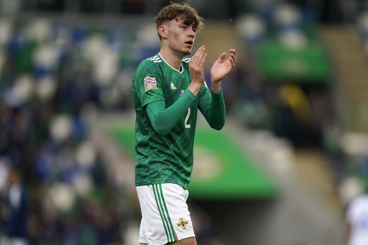 Northern Ireland international Conor Bradley, pictured, will get a chance to show Jurgen Klopp what he can do in pre-season (Niall Carson/PA) (PA Archive)