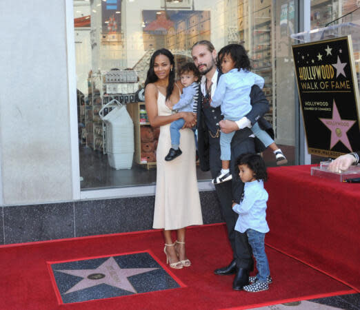 Zoe Saldaña Says She’s Raising Her 3 Sons To ‘Celebrate Their Feminine Self’ In Their Gender-Neutral Household | Photo: Albert L. Ortega/Getty Images