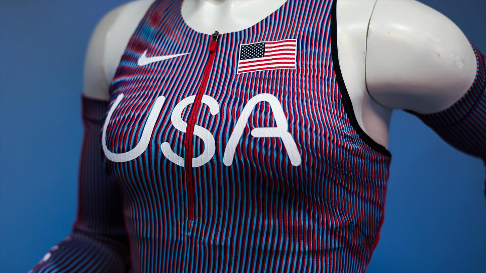  Nike's US women's track kit. 