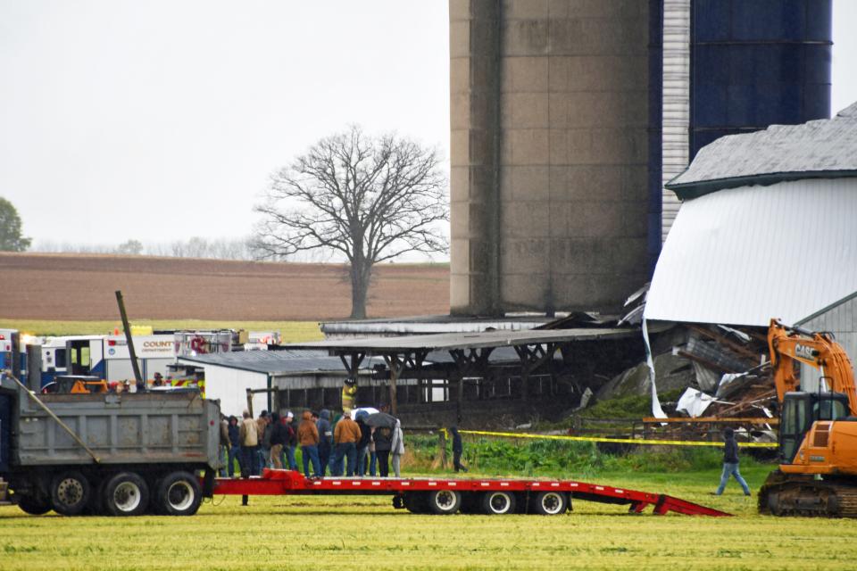 Bryan Kendall, the 31-year-old owner of the Villa Dale Farm, killed after a silo collapsed at his South Annville Township barn Saturday morning, according to officials.