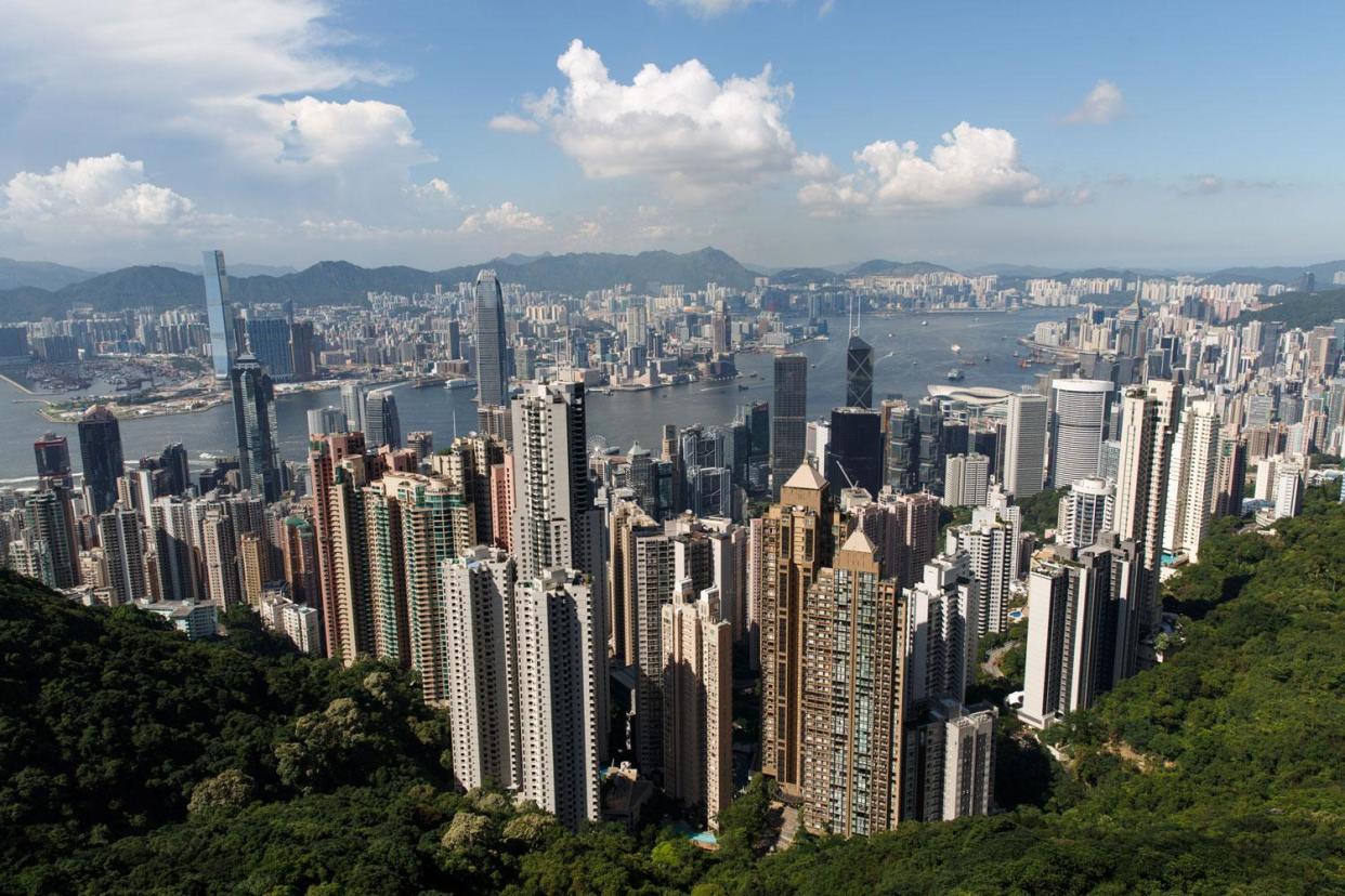 Hong Kong was found to be the most active country in the world: AFP/Getty Images