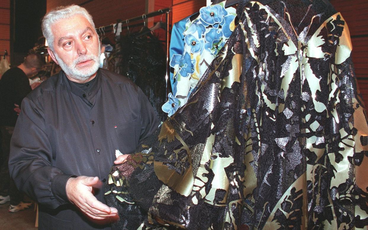 Spanish fashion designer Paco Rabanne, known for his eccentric clothing designs, died on Friday at the age of 88 - FREDERICK FLORIN