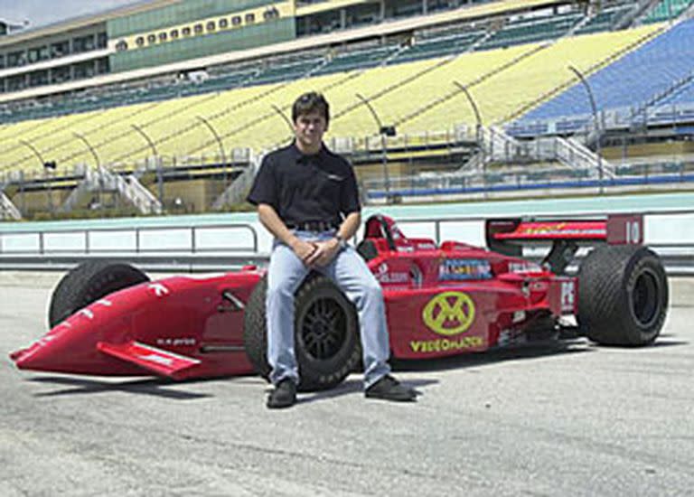 Norberto Fontana y su arma para el 2000:el Reynard-Toyota 