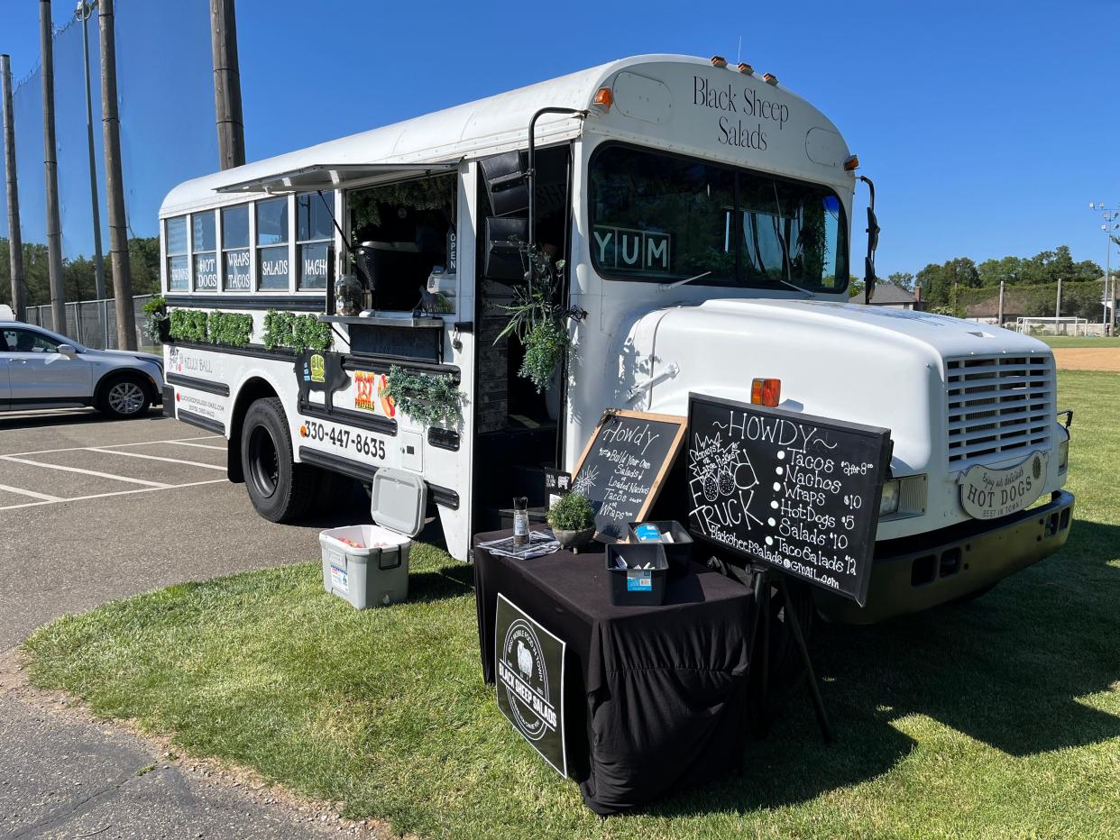 The Black Sheep Salads food truck participated in a recent Food Truck Thursday event in Dover City Park.