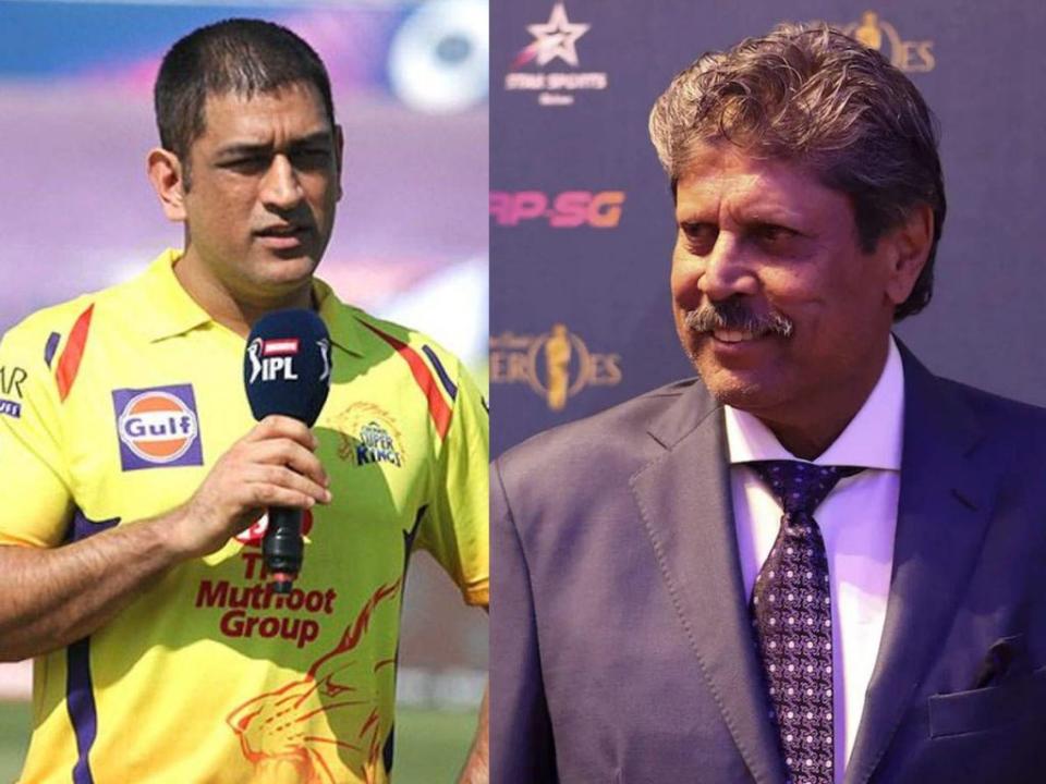 Kapil Dev MS Dhoni