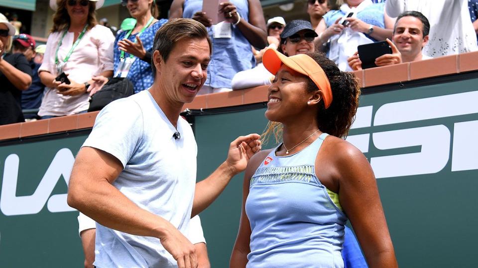 Osaka’s former coach helped her win two grand slam titles. Pic: Getty