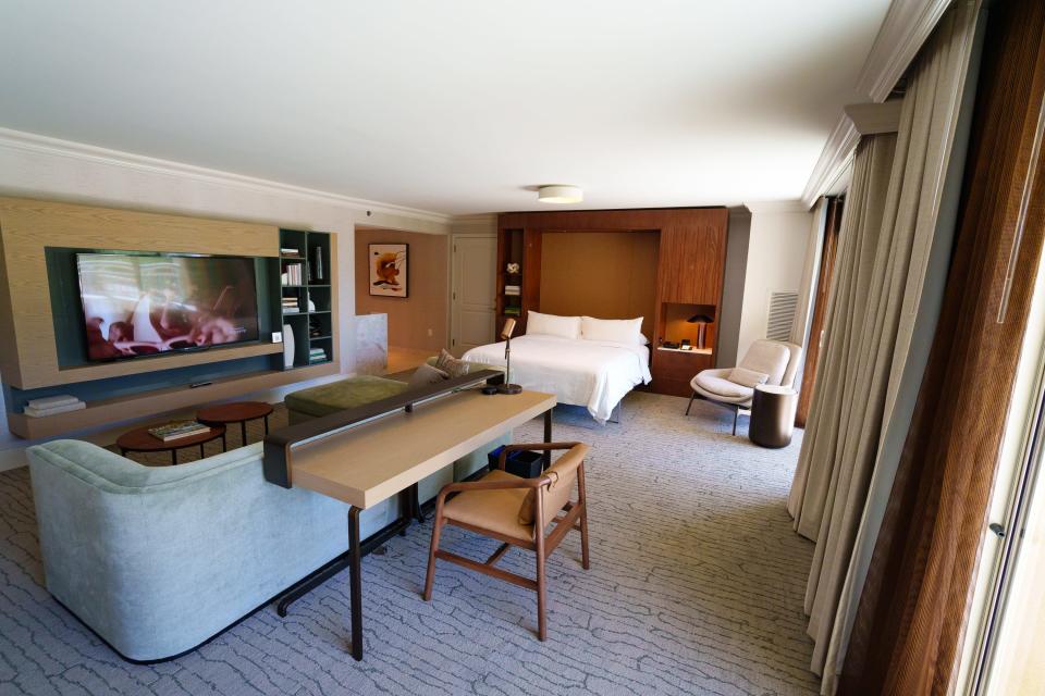 Newly renovated suite at the JW Marriott Phoenix Desert Ridge Resort & Spa, photographed on Sept. 19, 2022, in Phoenix, AZ.