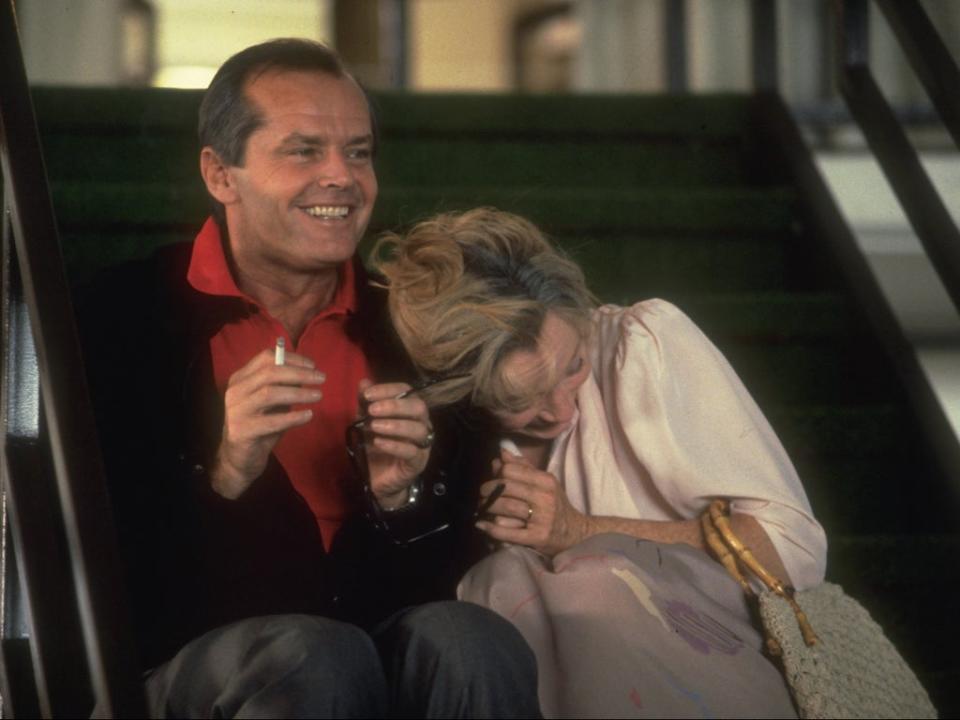 Jack Nicholson y Shirley MacLaine en ‘Terms of Endearment’ (Zade Rosenthal/Paramount/Kobal/Shutterstock)
