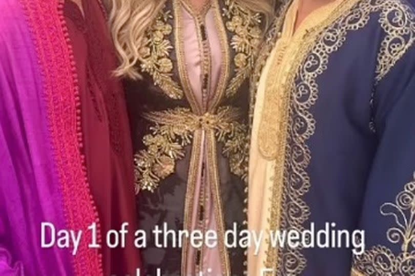 Taylor Ward and Riyad Mahrez  third wedding