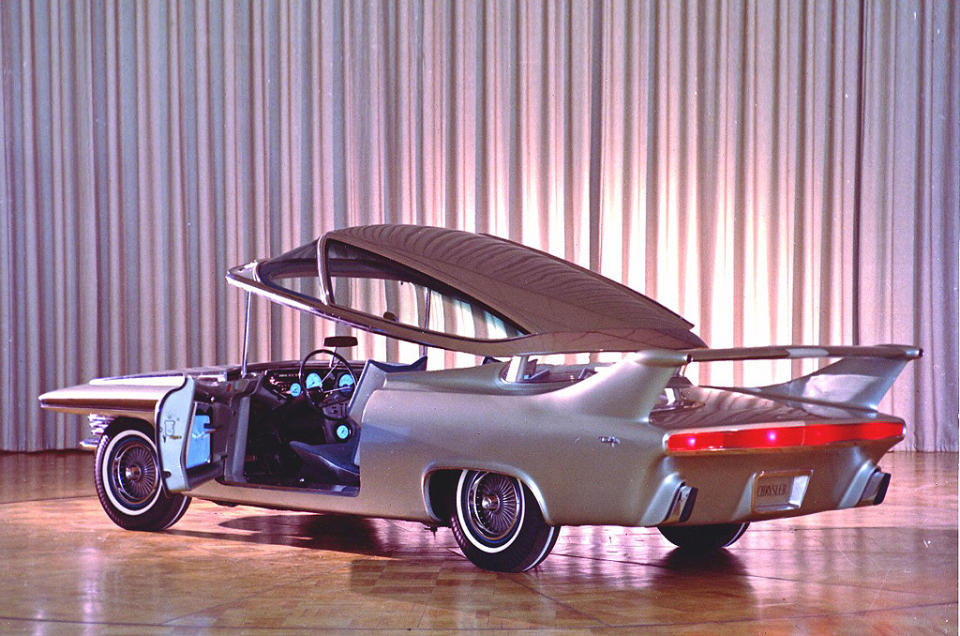 <p>The Turboflite was certainly an innovative car, but it wasn’t without its shortcomings. The Turboflite’s <strong>regenerative turbine</strong> weighed half as much as an equivalent V8 internal combustion engine.</p><p>As soon as one of the doors was opened the glass canopy was raised electrically and an air brake popped up as soon as the hydraulic brake was applied, in a bid to help out the mechanical braking system. Today, <strong>air brakes </strong>are extremely rare – one of the few to have them is the <strong>McLaren 675LT</strong>.</p>