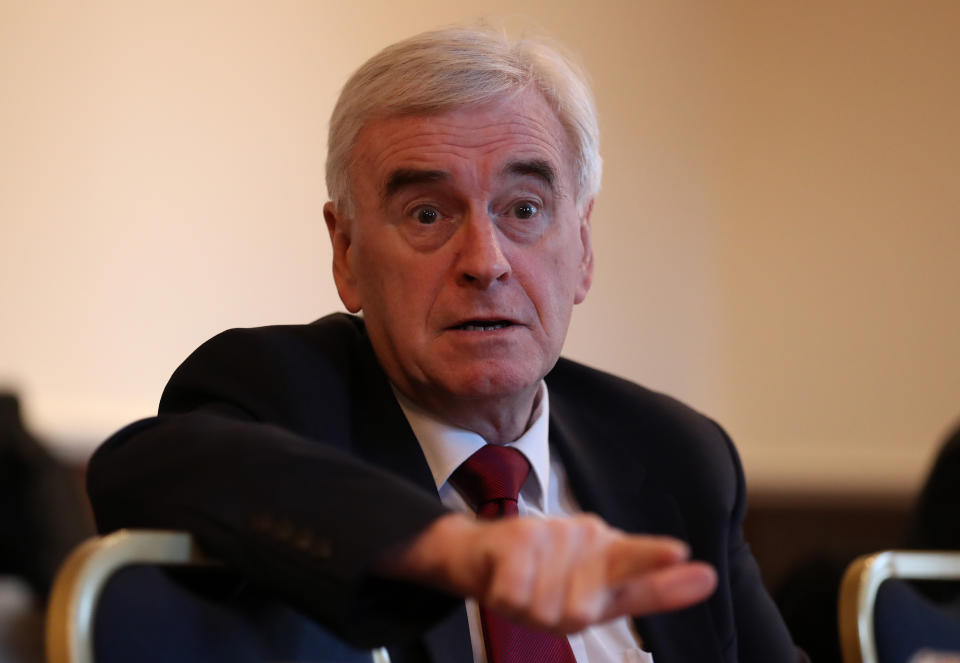 <p>Shadow chancellor John McDonnell made the pledge during a visit to Scotland.</p>