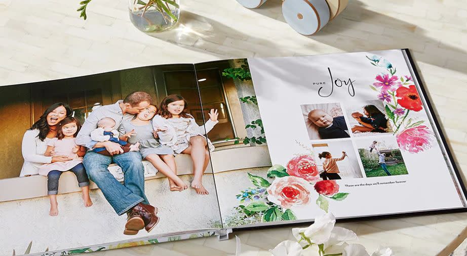 Hardcover photo book. (Photo: Shutterfly)