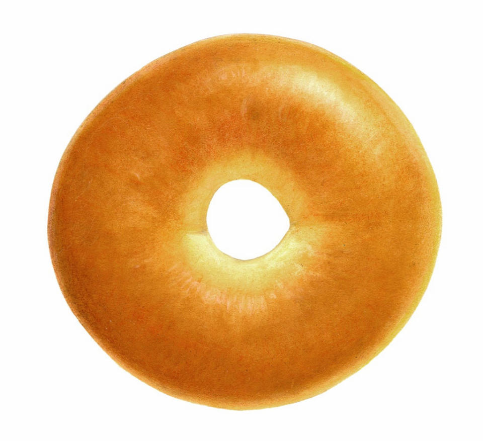 Egg should be served ON&nbsp;the bagel, not IN&nbsp;the bagel dough. This one's too rich for our blood.