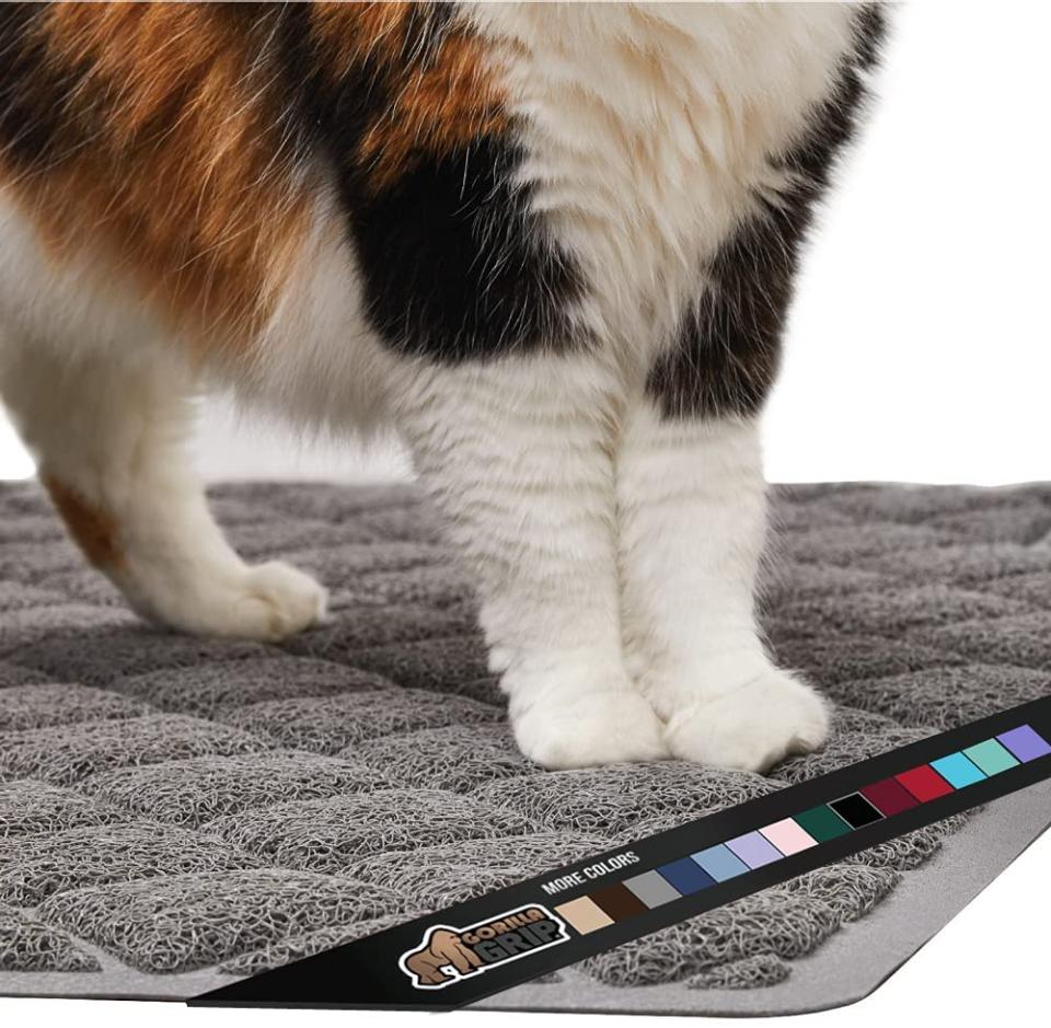 gorilla grip thick cat litter mat, cat litter mats