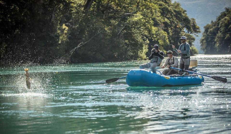 Fishing by boat gives access to a wider range of fishing spots, especially on stretches of wider or deeper river.