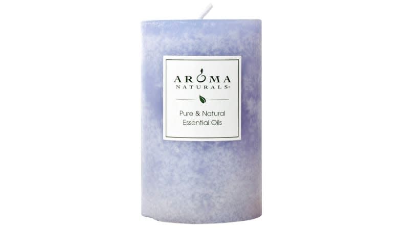 This lavender candle will add some relaxing vibes.