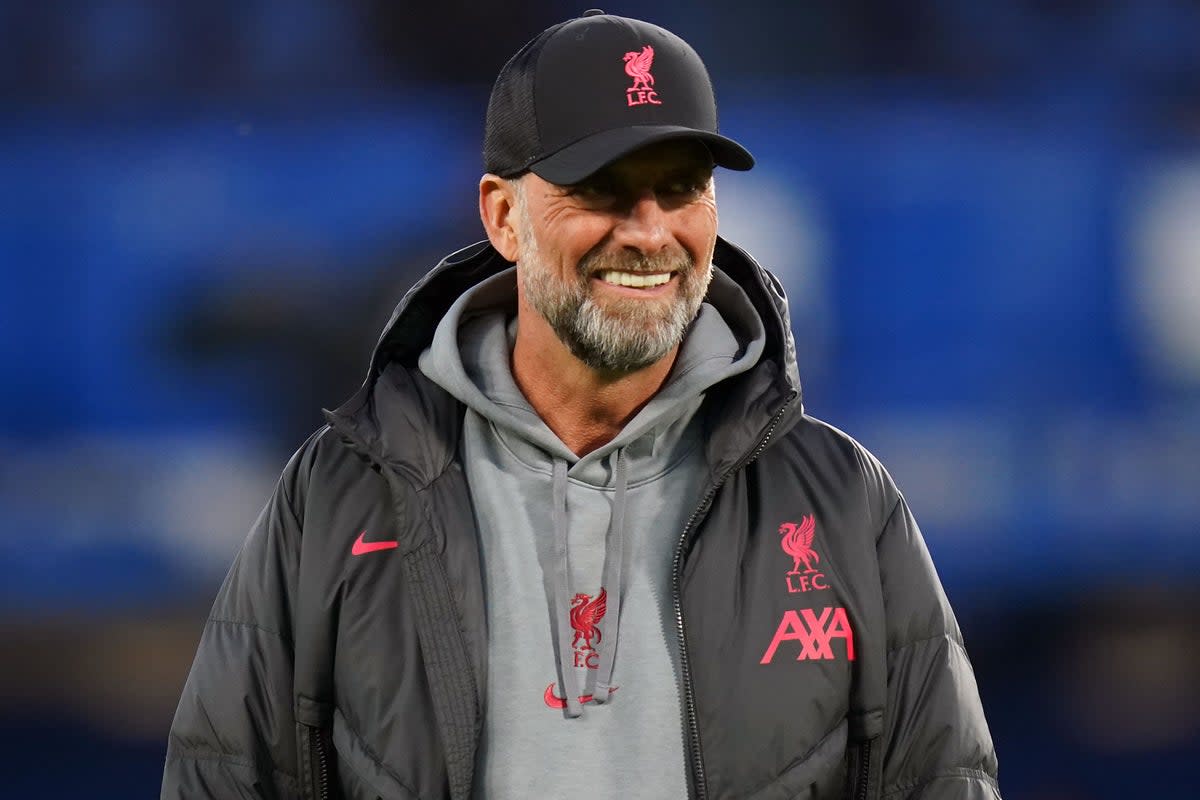 Jurgen Klopp is staying calm during Liverpool’s run of inconsistent form (Adam Davy/PA) (PA Wire)