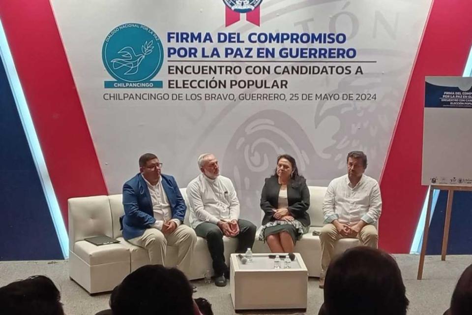 Firma del Compromiso por la Paz en Guerrero / Encuentro con Candidato a Elección Popular