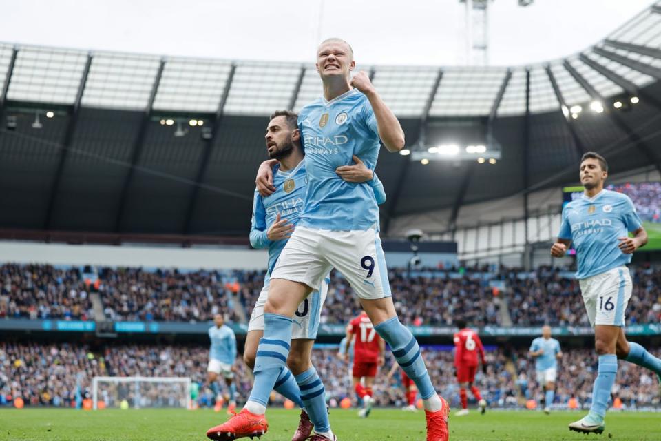 Erling Haaland fired Man City to a big win over Wolves (Getty Images)