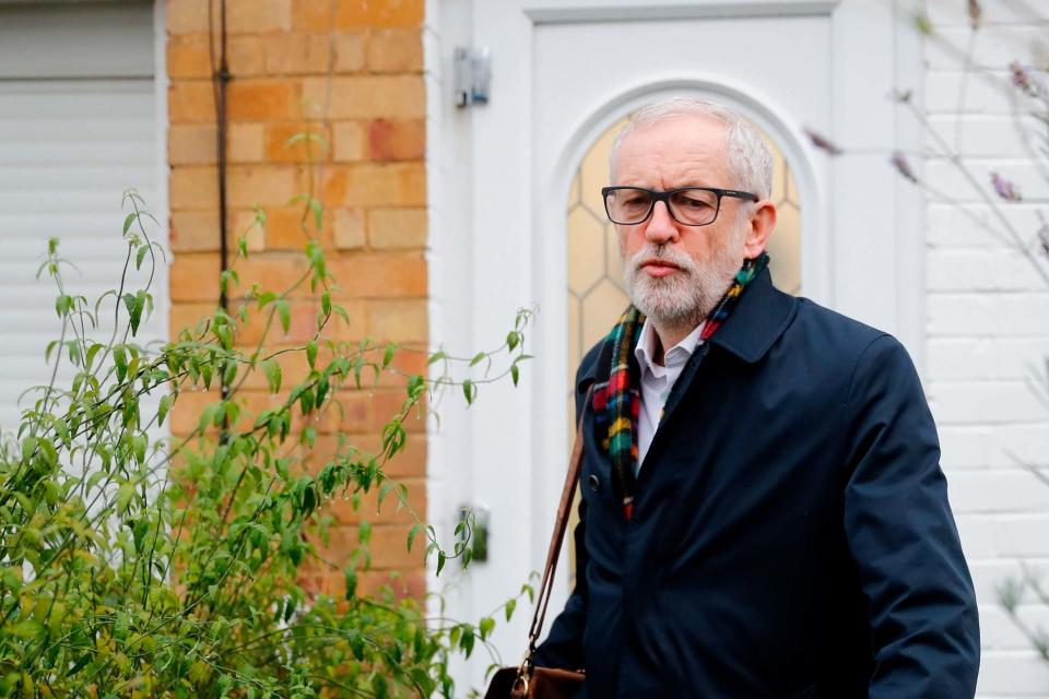 Jeremy Corbyn is due to stand down as Labour leader (AFP via Getty Images)