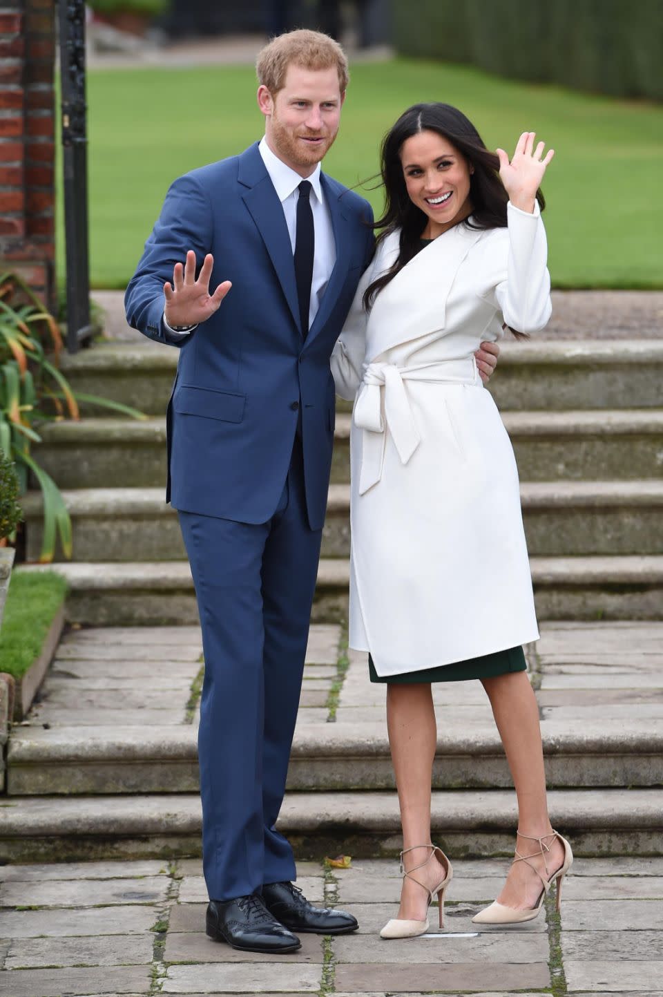 Meghan Markle and Prince Harry got engaged at the beginning of this month. Photo: Getty Images