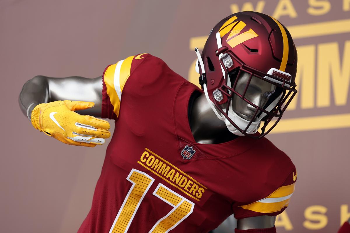 Washington Commanders To Unveil New 'Black & Bold' Alternate