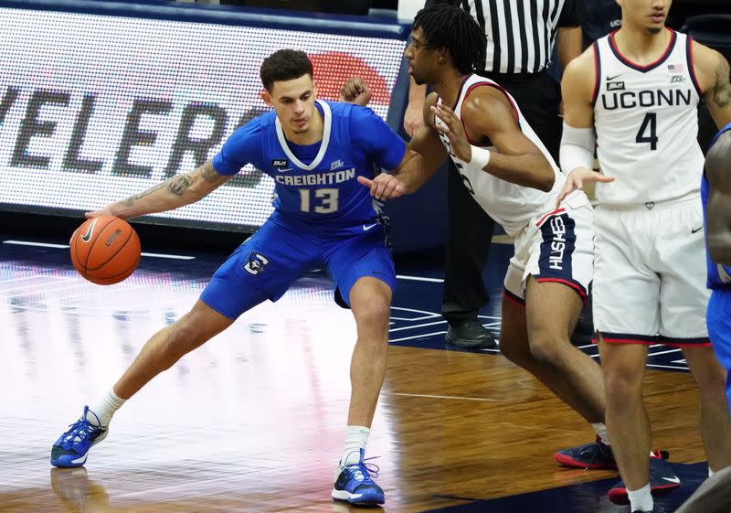 NCAA Basketball: Creighton at Connecticut