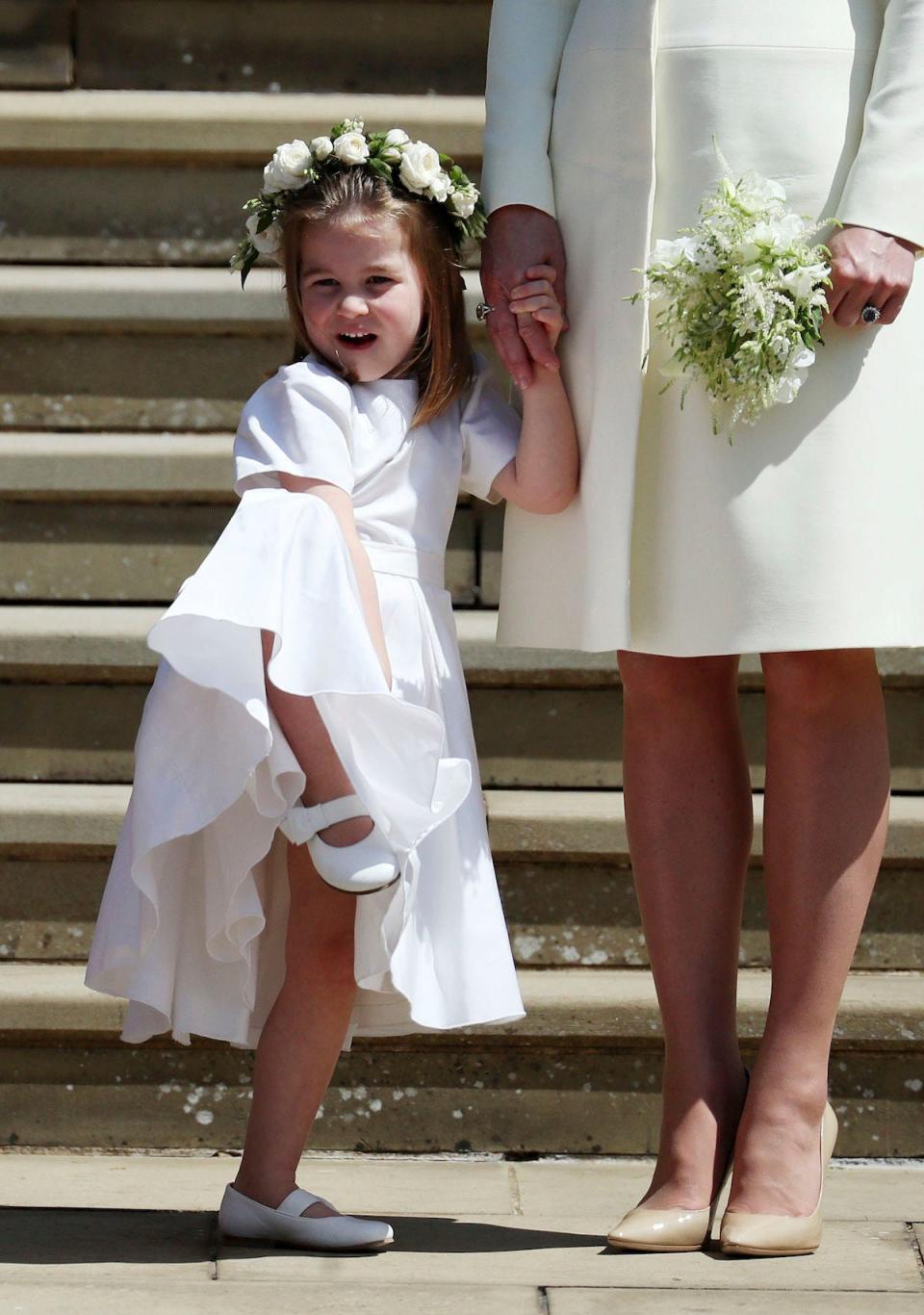 Charlotte at Harry and Meghan's Wedding