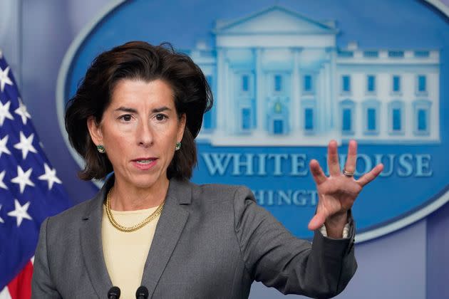 Commerce Secretary Gina Raimondo's departure as Rhode Island governor has sparked a competitive primary. Her business-friendly approach was typical of the state's top Democrats. (Photo: Susan Walsh/Associated Press)