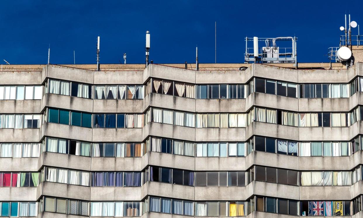 <span>The 18-storey building, which recently featured in Sam Mendes’s Empire of Light, sits on Margate seafront.</span><span>Photograph: Nathaniel Noir/Alamy</span>