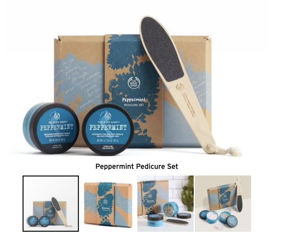 Peppermint Pedicure Set