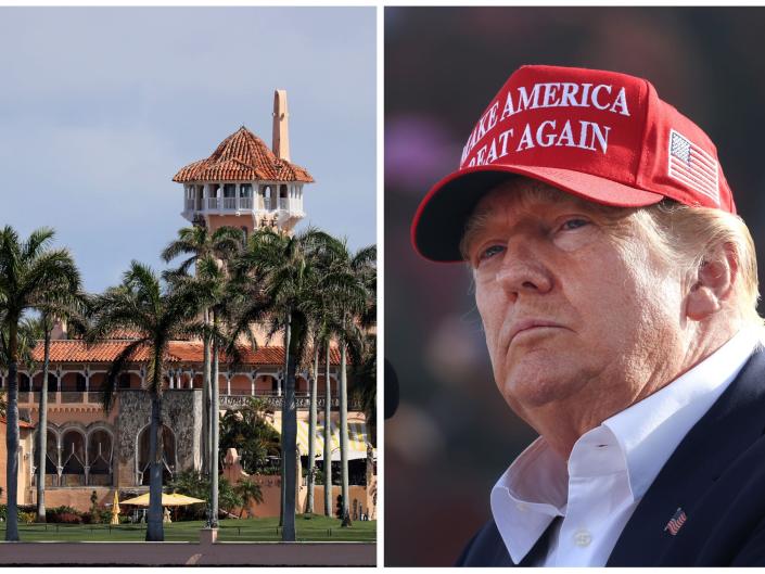 Former President Donald Trump's Palm Beach estate, Mar-A-Lago was searched by the FBI Monday evening.