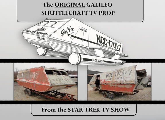 Dedicated fans are giving new life to the shuttlecraft used in the original "Star Trek" television series.